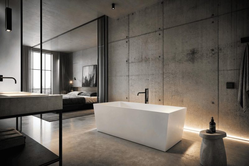 Łazienka w stylu industrialnym