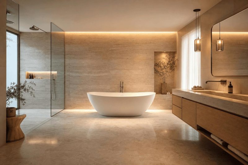 Łazienka w stylu spa